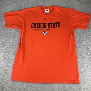 Nike Oregon State Beavers Orange Shirt Football Vintage Y2k Boxy‎ Medium USA